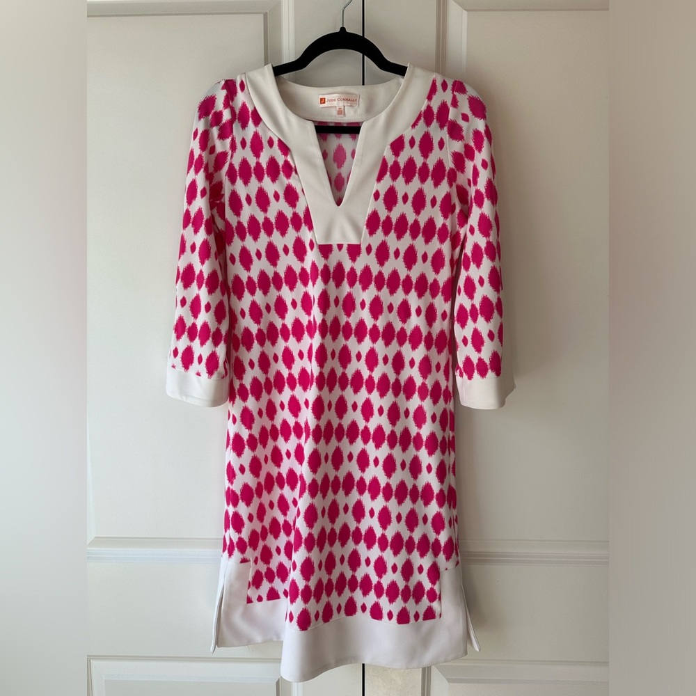 Jude Connally Women’s Holly Tunic Dress Ikat Berry (Size XS)
